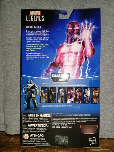 Avengers Legends Series Endgame Living Laser Baf Thanos