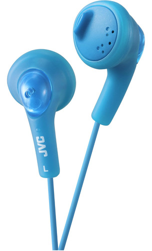 Auriculares Jvc Basic Gumy Azules, Número De Modelo: Ha-f160