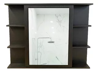 Espejo Madera Botiquin Persa 78x60 Cm Gabinete Baño
