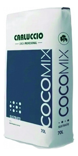 Cocomix Sustrato Con Fibra De Coco + Turba + Perlita 70 Lts