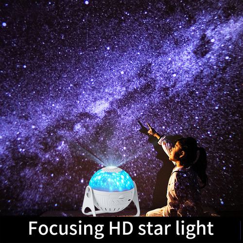 Proyector H Night Projector 7 En 1 Planetarium 360 Con Plano