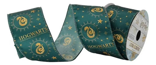 Liston Harry Potter Slytherin Decoracion De Navidad Color Verde