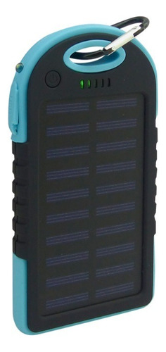 Power Bank Solar Para Smartphone. Con 2 Usb. 5000 Mah