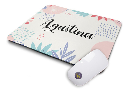 Mouse Pad Personalizado Con Tu Nombre Foto Logo O Imagen