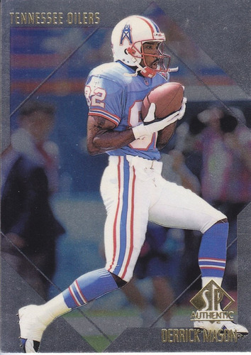 1997 Sp Authentic Rookie Derrick Mason Wr Titans