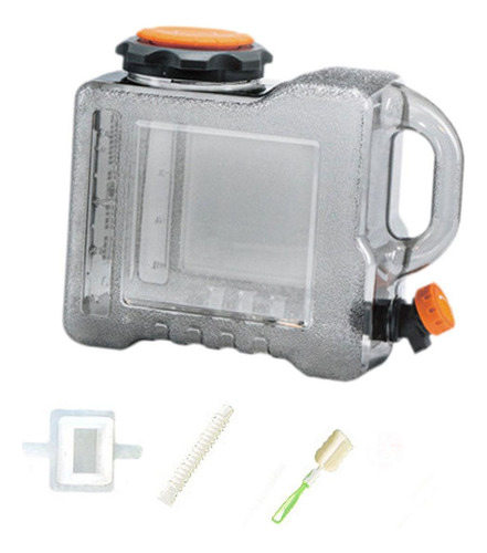 Dispensador De Bebidas De Contenedor De Agua, Con Grifo, 5l