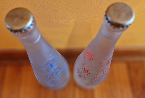 Coleccionismo - Botellas Villavicencio Llenas X 2 Centenario (Usado)