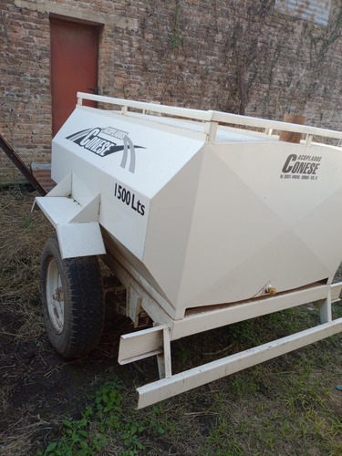 Tanque Combustible Agricola De Un Eje, Capacidad 15impecable