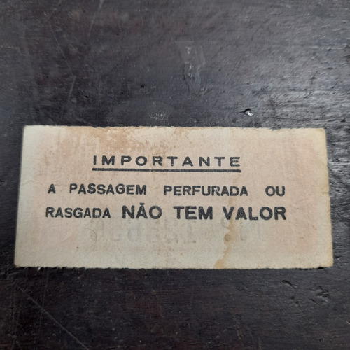 Imagem 2 de 2 de Carris Porto Alegre Vale Transporte Bonde 1939 300 Réis