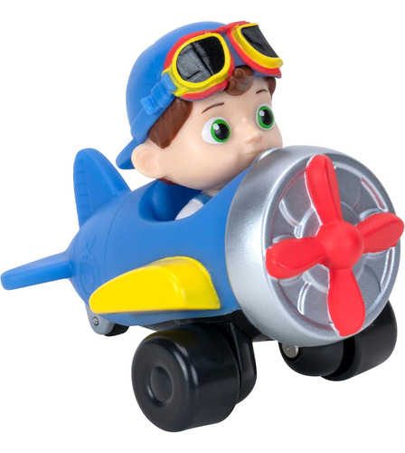Mini Vehículo Cocomelon Plane - Cuenta Con Tomtom Con Gafas