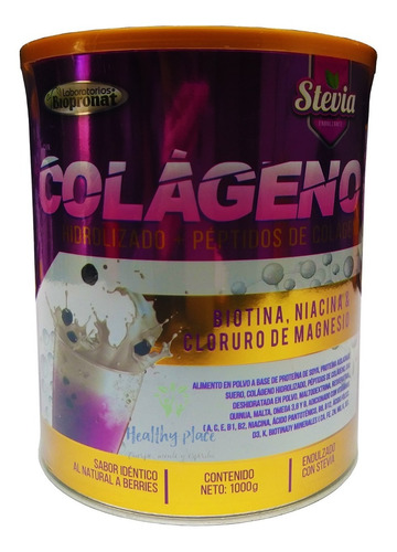 Colageno Resveratrol Biotina 1k - g a $58