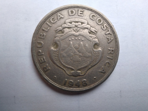 Monedas De Costa Rica De Antigüedad Y Valores Varios, Usadas