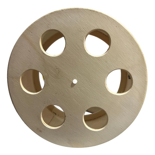 Carretilha De Madeira 30 Cm (não É Mdf) - Unidade