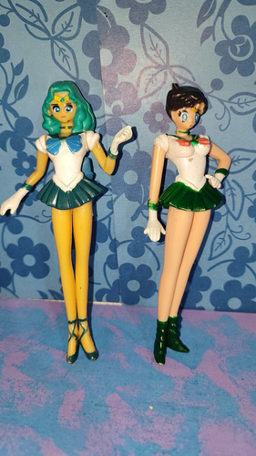 Figura Sailor Moon Sailor Urano Neptuno Bootleg Vintage Set (Usado)