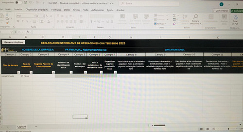 Carga Batch Diot 2025