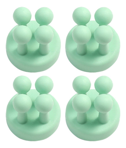 Ganchos De Clip Para Cable, Colgador De Almacenamiento Verde