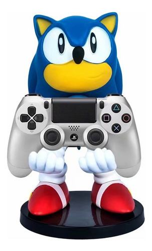 Boneco Sonic The Hedgehog Sup. Para Controle Game decorativo