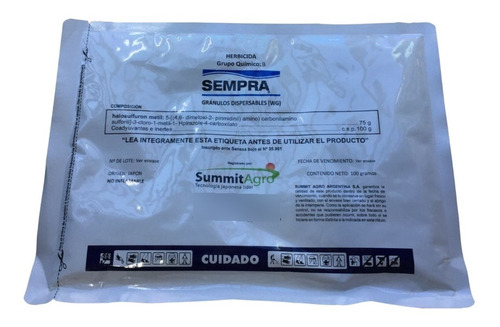 Sempra Summit Agro X 100 Gr  Bulbicida Cebollin