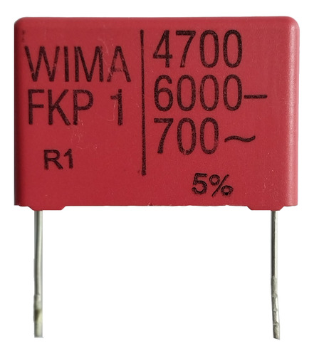Capacitores Wima Fkp1 6000v 4700pf 23 Pzas (energia Escalar)