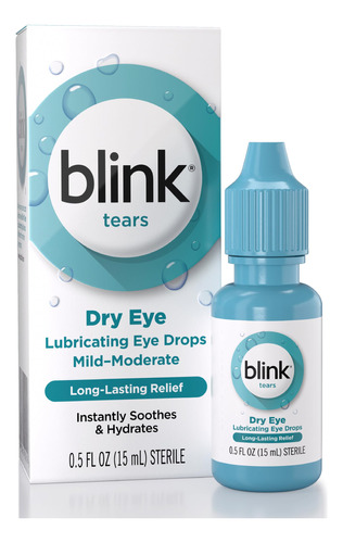 Blink Lagrimas Lubricantes Para Los Ojos, 0.5 Fl Oz (15 Ml)