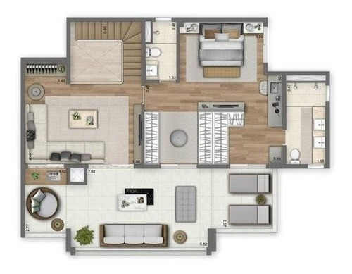 Imagem 19 de 20 de Cobertura Residencial Para Venda, Parque São Jorge, São Paulo - Co6848. - Co6848-inc