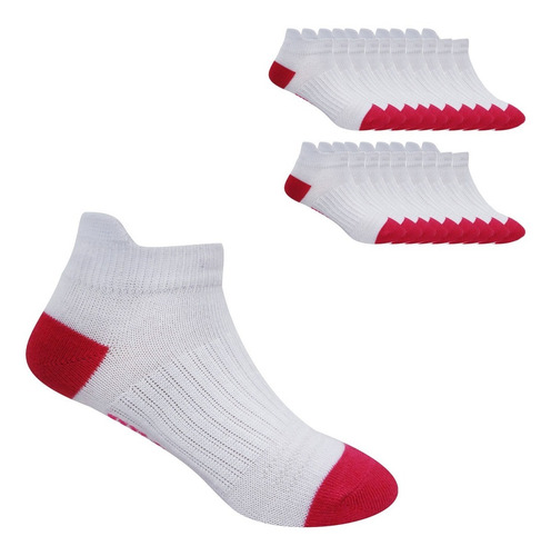 Tines Wilson 20 Pares Para Niñas Sin Felpa Blanco