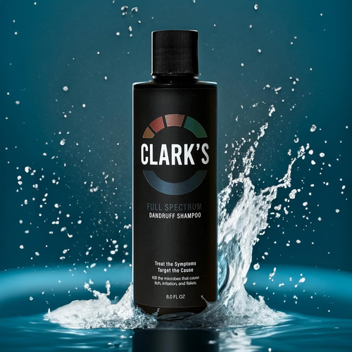 Clark's Champú Para Caspa De Espectro Completo Con Alquitrán
