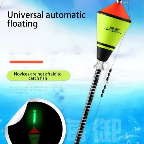 Bóia De Bobber Portátil Com Flutuador De Pesca Automático