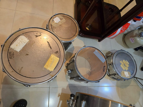 Bateria Tama Rockstar Made In Japan Plateado (Usado)