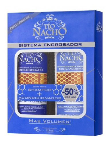 Tio Nacho Shampoo Engrozador+aco Pack [415+415ml]