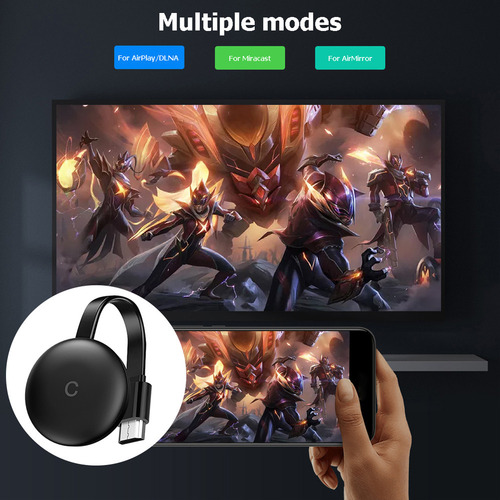 G12 4k Hdmi Compatible Con Adaptador De Pantalla Inalámbrico