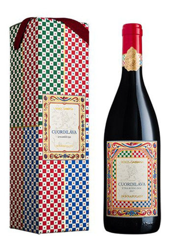 Vino Italiano Dolce & Gabanna Etna Rosso Doc Plaza Serrano