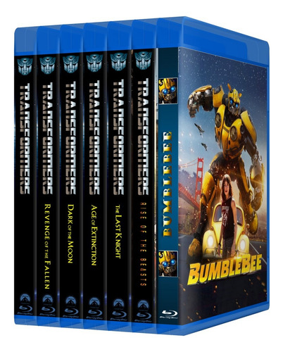 Transformers - Saga Completa + Bumblebee - Bluray . 7 Films