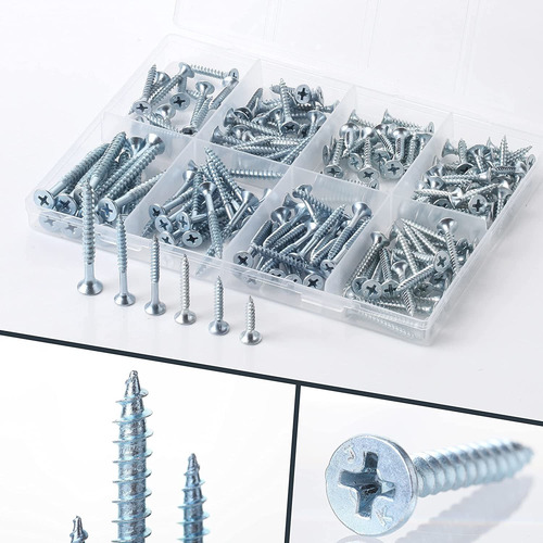 Mr. Pen- Kit De Surtido De Tornillos Para Madera, 152 Pie...