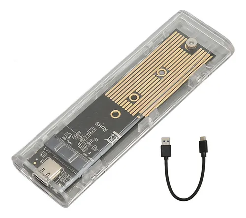 comprar . Carcasa Externa M.2 Sata Ssd Usb 3.1 Tipo C De 10 Gbps