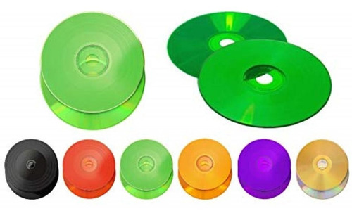 Imagen 4 de 4 de Portadas Label Stiker Adhesivo Imprimible Cd Dvd 50 Hojas