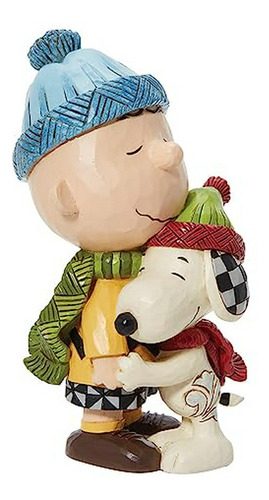 Figurina Abrazo Snoopy Y Charlie Brown