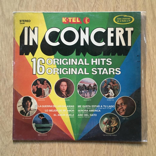 In Concert 16 Original Hits 16 Original Stars Vinilo Lp Nac.