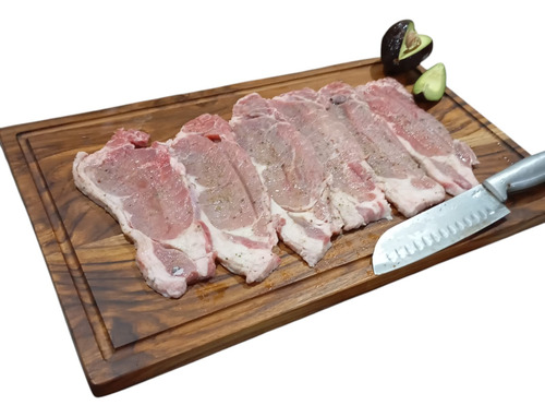 Tabla De Picar Plato P/carnes Quesos Madera De Teca 40x30x2