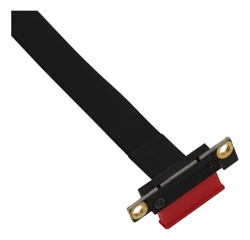 Cabo De Elevação Crystally-3x Pcie X1 Com Ângulo Reto Duplo