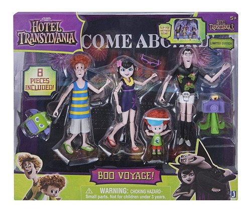 Hotel Transylvania 3 Figuras Muñecos Familia Completa 98040