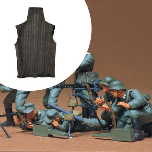 Colete De Figura De Ação Masculina Em Escala 1:6, Preto