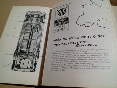 Manual Proprietário Itamaraty Executivo Raríssimo Ítem Orig. (Usado)