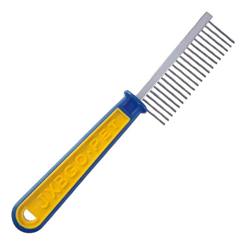Pente Profissional Com Cerdas De Aço 20 Dentes Savana Pet
