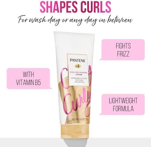 Loção Capilar Pantene Pro-v Curl Cream, Creme Hidratante Def