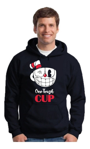 Cuphead Buzo Canguro - Hoodie Con Capucha Unisex - C01