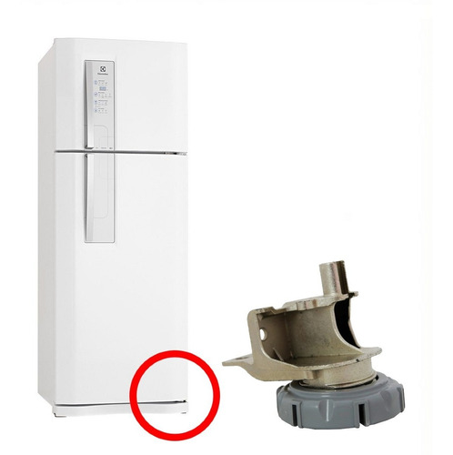 Imagem 8 de 8 de Pino Dobradiça Da Porta Geladeira Electrolux Df52 Df51 Dfn52
