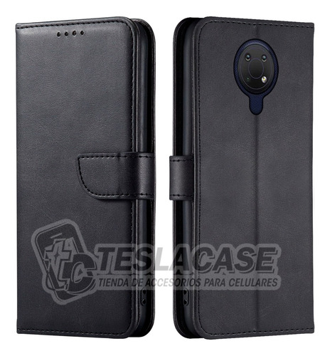 Carcasa Para Nokia G10 Flipcover Negro + Vidrio De Regalo