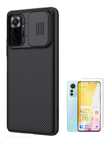 Para Xiaomi Redmi Note 10 Pro 4g - Case Nillkin Camshield Color Negro