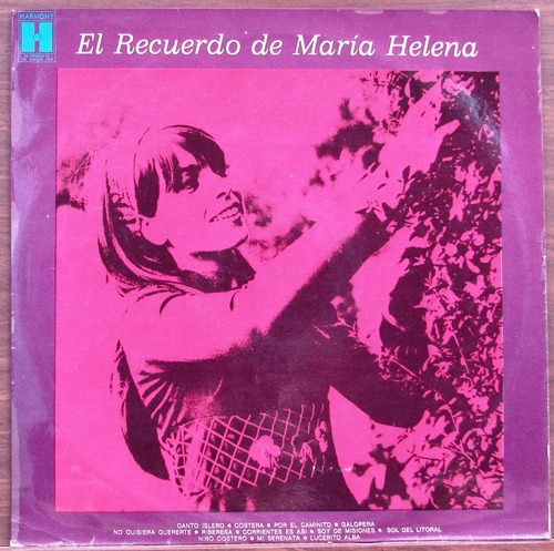 Maria Helena - El Recuerdo - Lp Año 1972 - Folklore